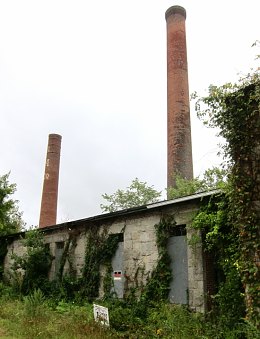 Former Baltic Mills complex.