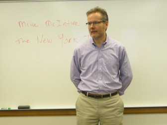 New York Times Reporter Mike McIntire.